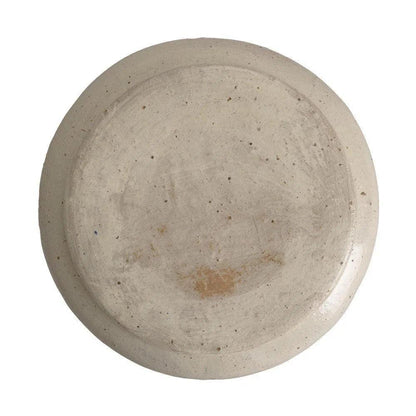 Squat 18 in. Round Ceramic Outdoor Garden Stool