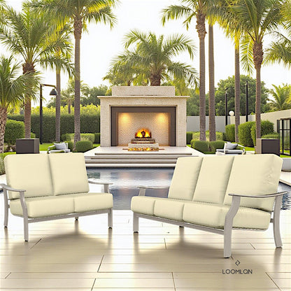 St. Catherine Cushion Deep Seat Outdoor Loveseat