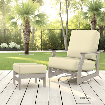 St. Catherine Cushion Deep Seat Outdoor Ottoman