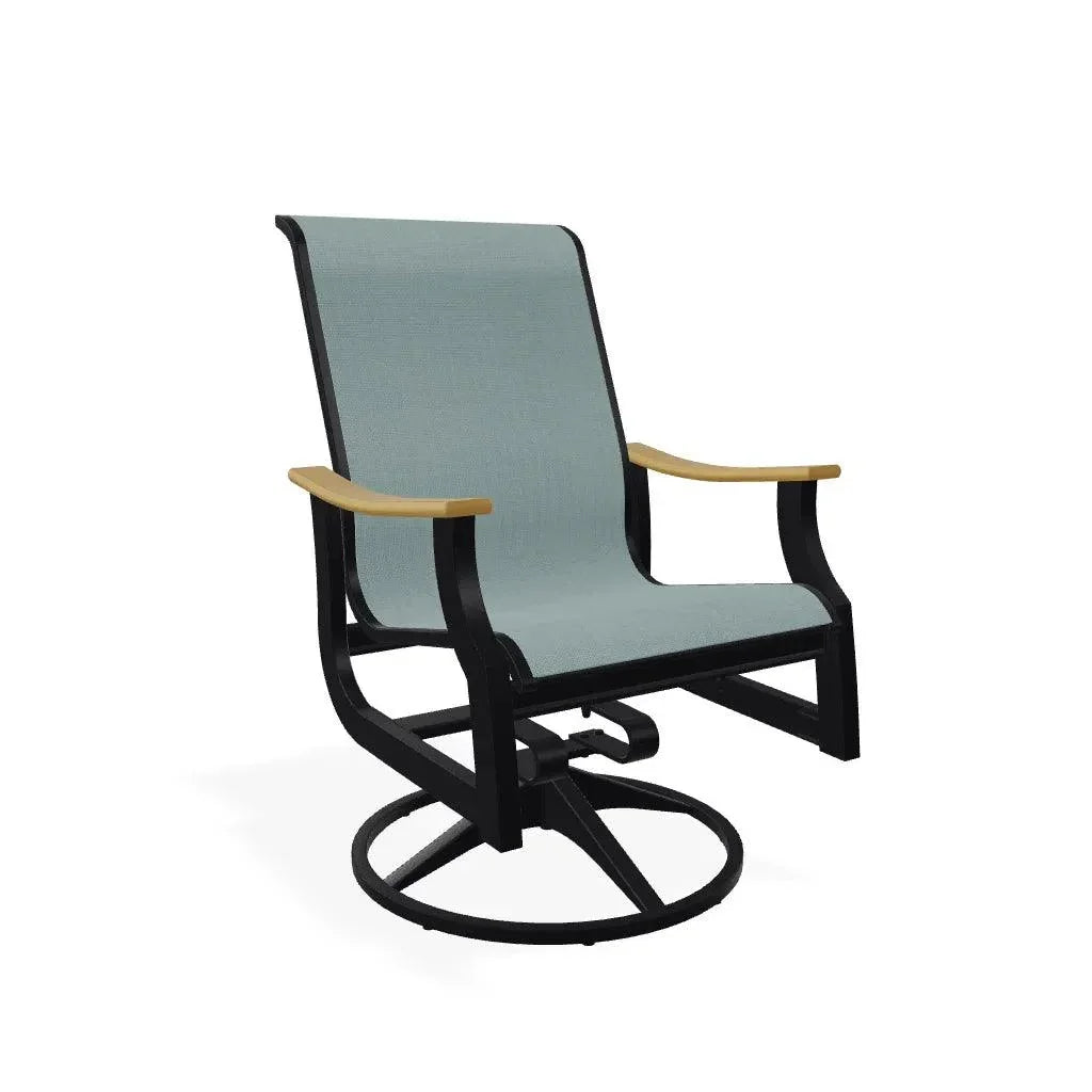 St. Catherine Sling Swivel Motion Outdoor Rocker