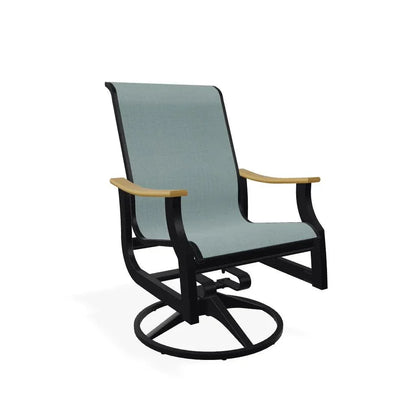 St. Catherine Sling Swivel Motion Outdoor Rocker