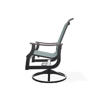 St. Catherine Sling Swivel Motion Outdoor Rocker
