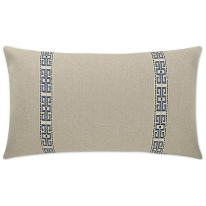 St. John Lumbar Linen Brown Throw Pillow Insert