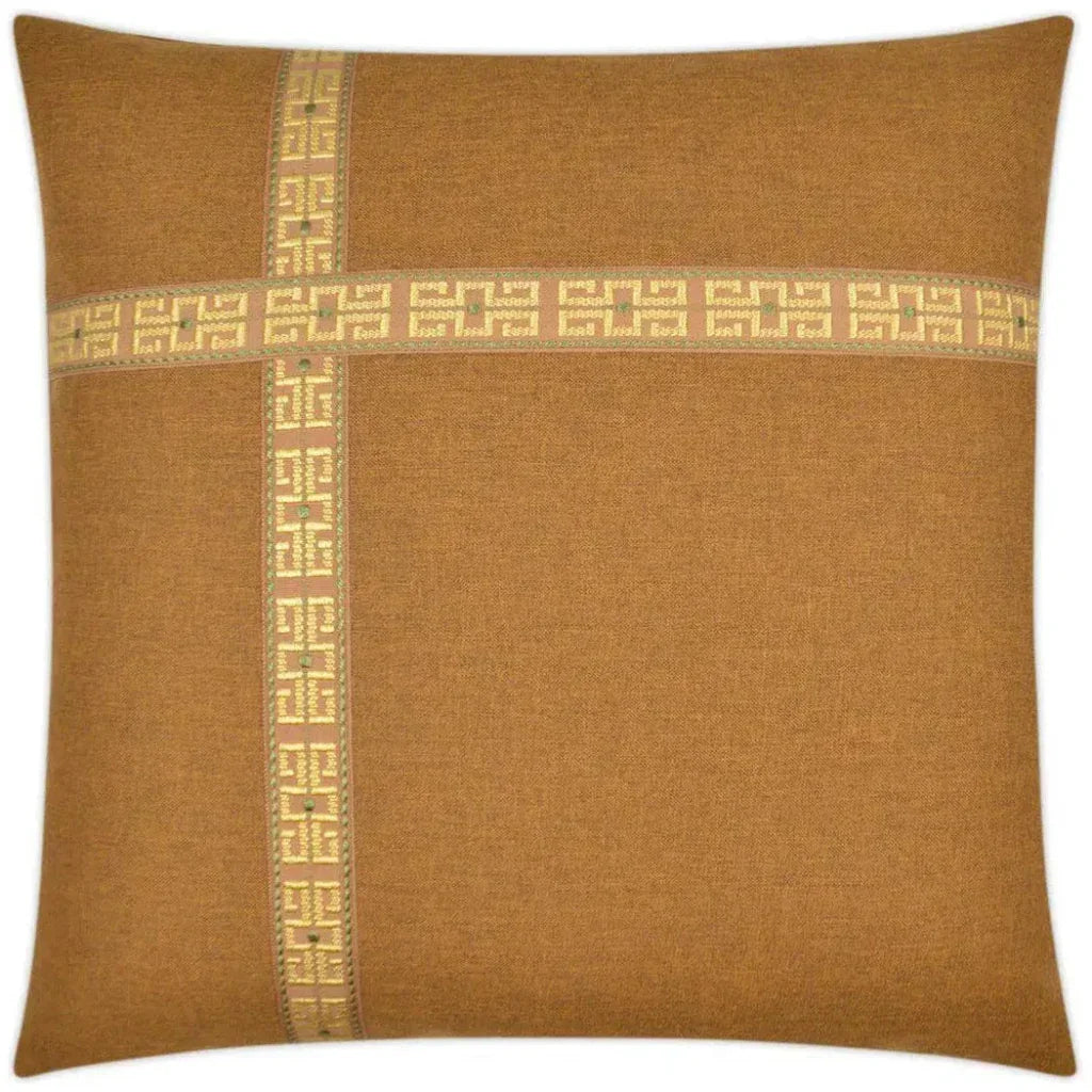 St. John Nugget Brown Throw Pillow Insert