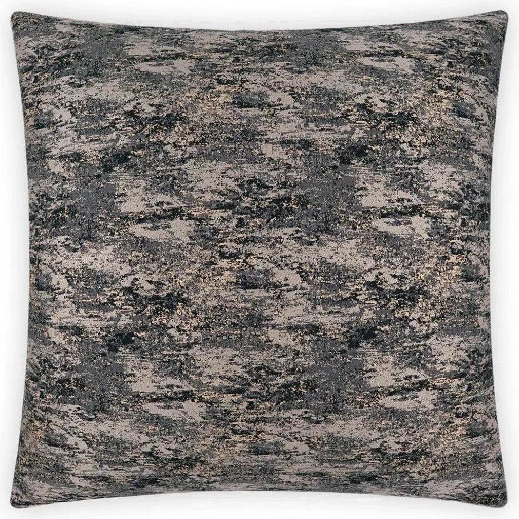 Stardust Black Throw Pillow With Insert