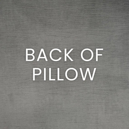 Stealth Pewter Silver Throw Pillow Insert