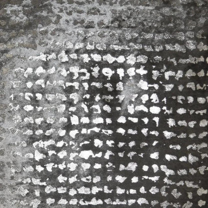 Stealth Pewter Silver Throw Pillow Insert