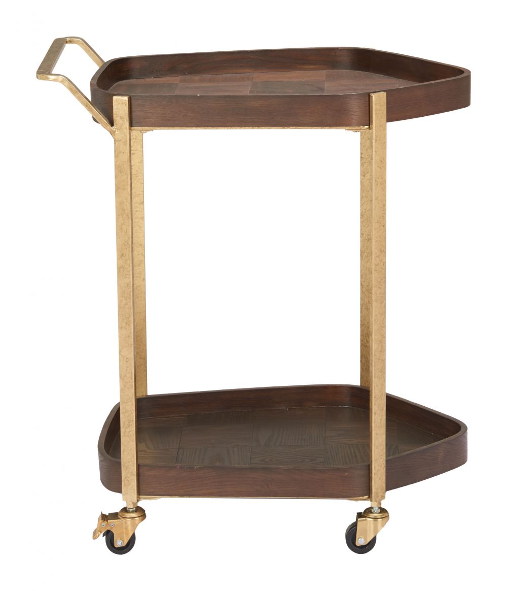Stela Steel Frame Bar Cart