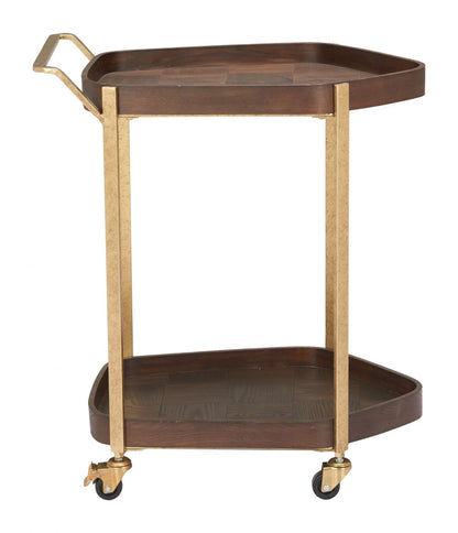 Stela Steel Frame Bar Cart