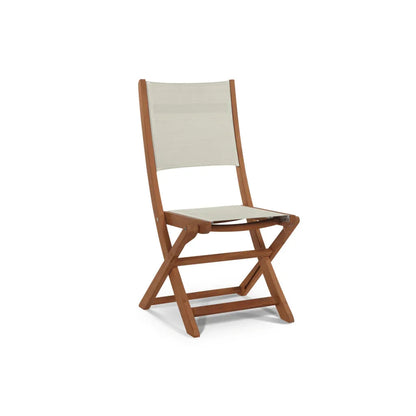 Stella Teak Armless Patio Round Bistro Set 3PC