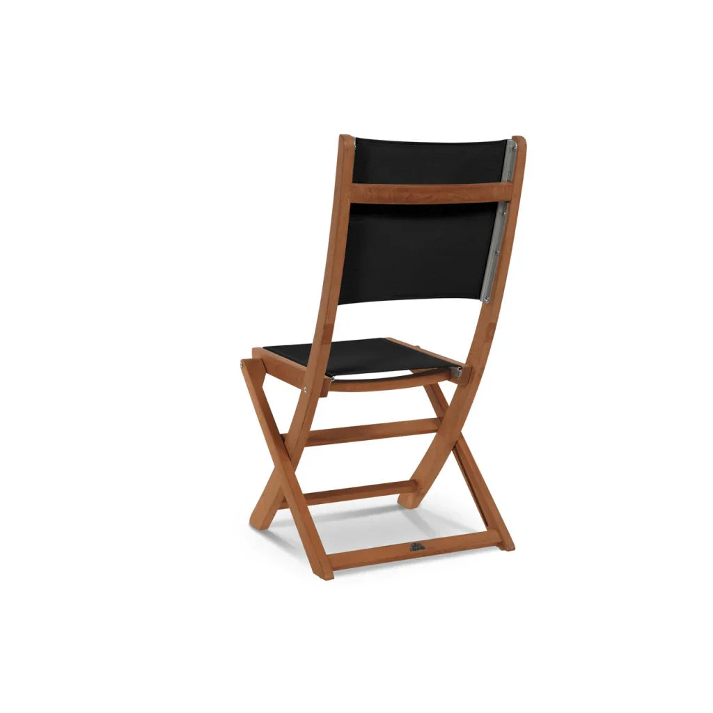 Stella Teak Armless Patio Round Bistro Set 3PC
