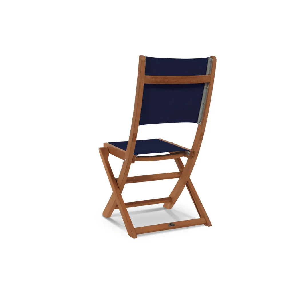 Stella Teak Armless Patio Round Bistro Set 3PC
