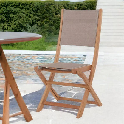 Stella Teak Outdoor Folding Chair