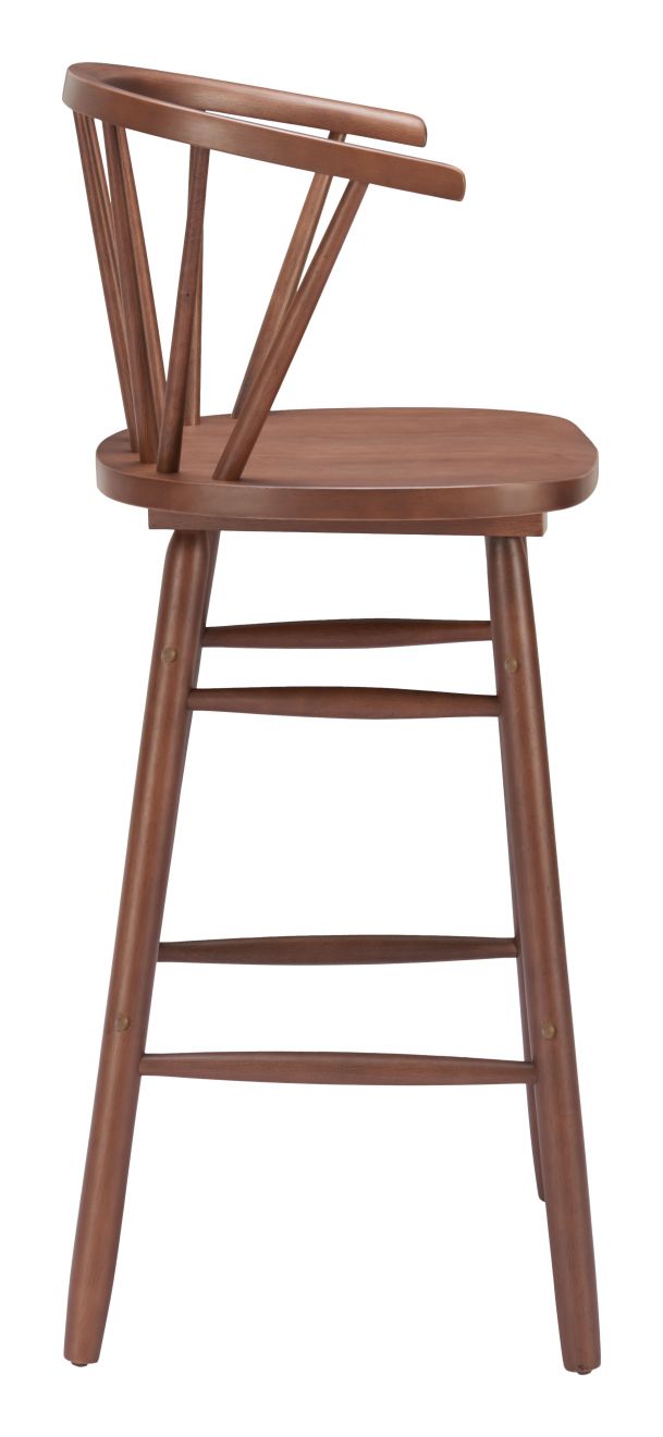 Stenger Painted Wooden Barstool 2PC
