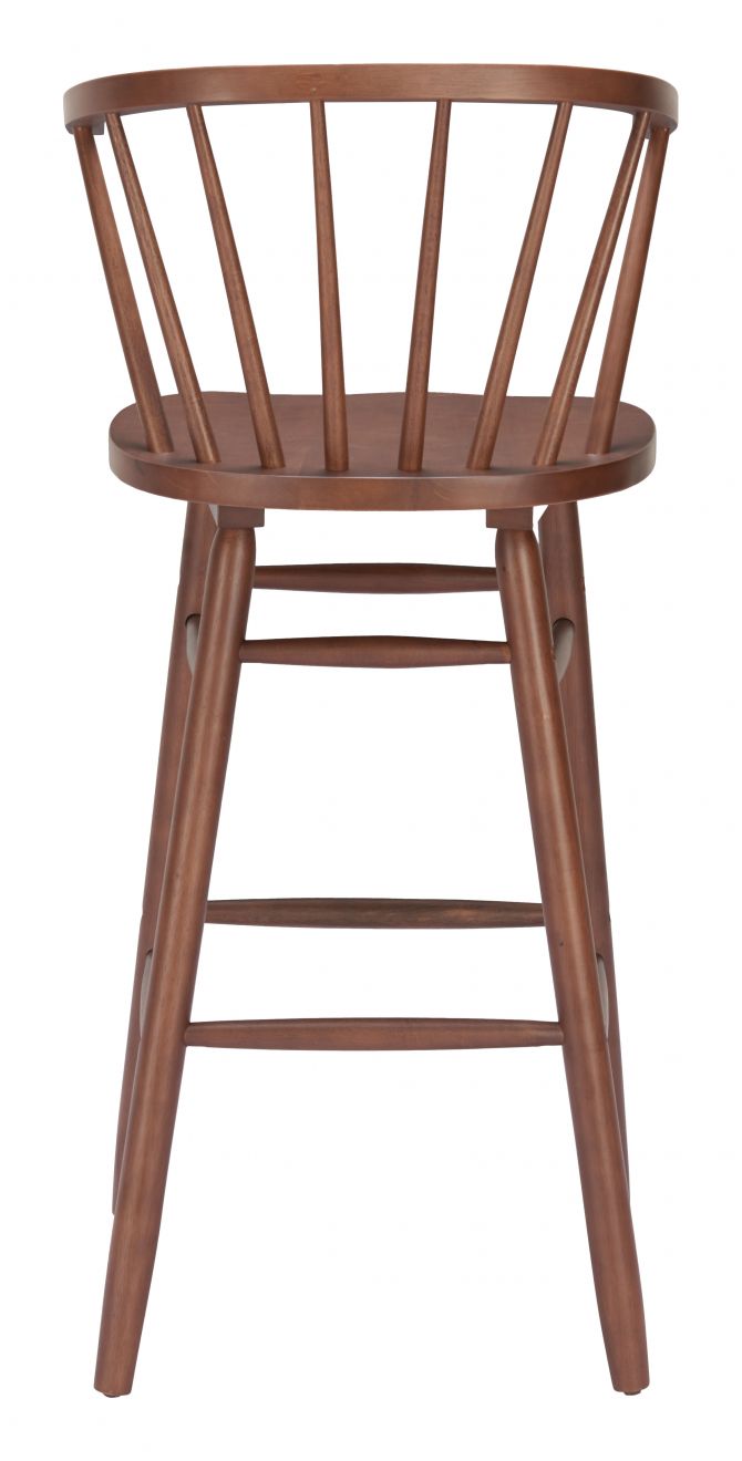 Stenger Painted Wooden Barstool 2PC