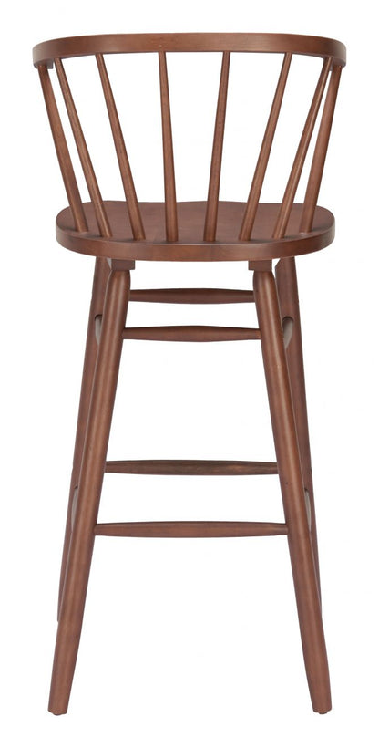 Stenger Painted Wooden Barstool 2PC