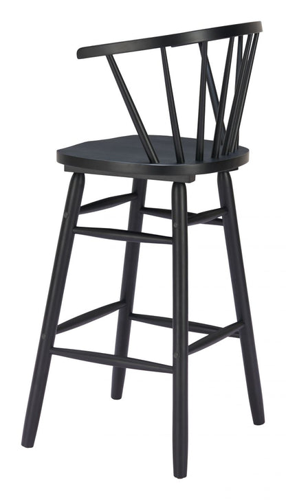 Stenger Painted Wooden Barstool 2PC