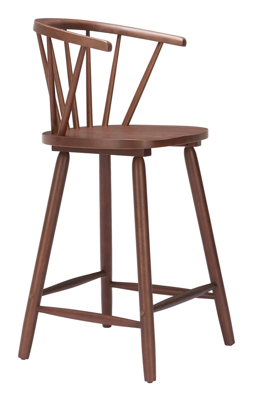 Stenger Painted Wooden Counter Stool 2PC