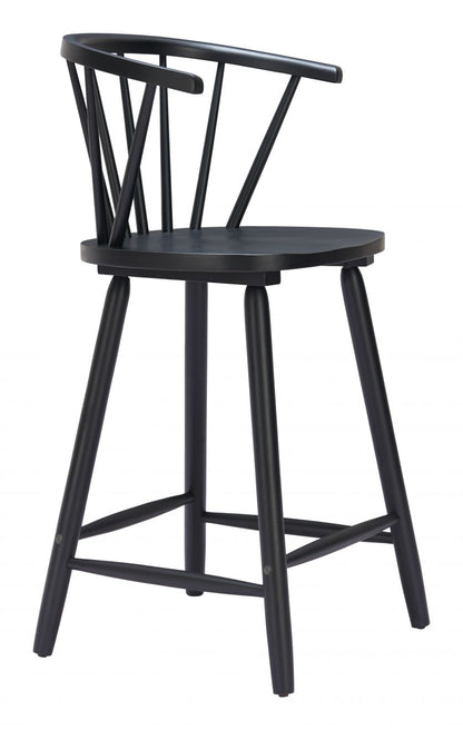 Stenger Painted Wooden Counter Stool 2PC