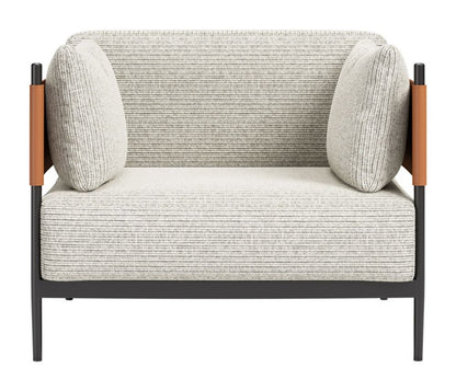 Stirbe Faux Leather Armchair