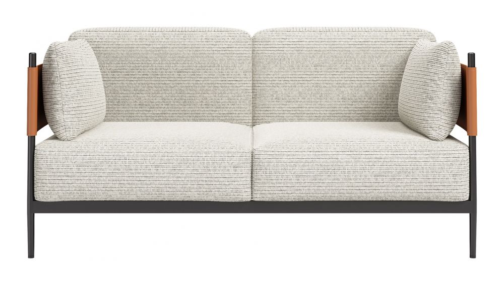 Stirbe Faux Leather Loveseat