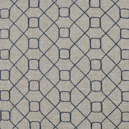 Stornoway Blue Geometric Blue Large Throw Pillow Insert