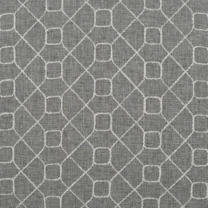 Stornoway Grey Geometric Grey Large Throw Pillow Insert