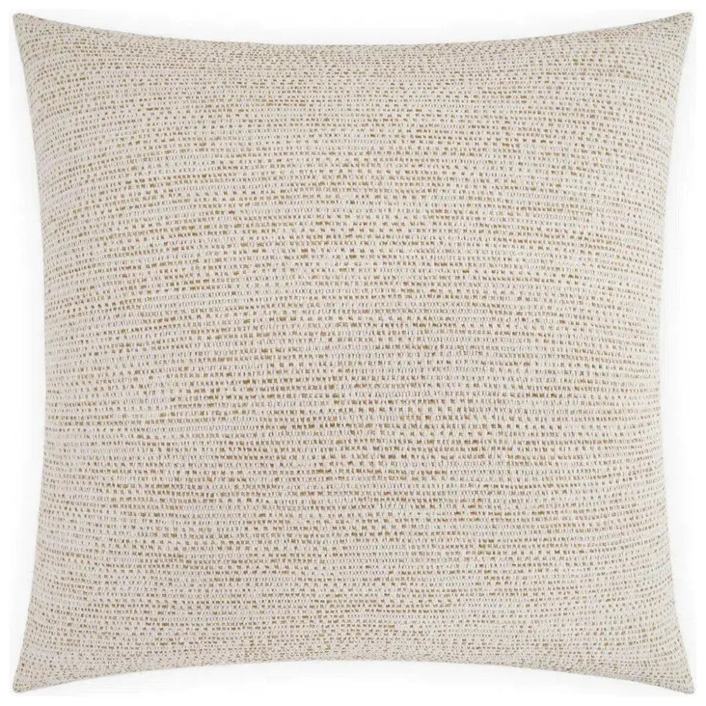 Strato Golden Brown Throw Pillow With Insert