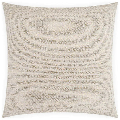 Strato Golden Brown Throw Pillow With Insert