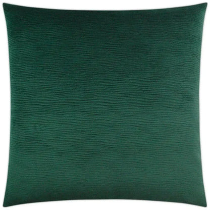 Stream Hunter Green Throw Pillow With Insert