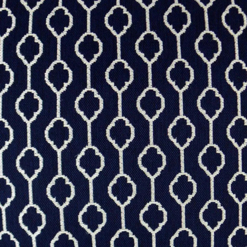 Striker Navy Blue Throw Pillow With Insert