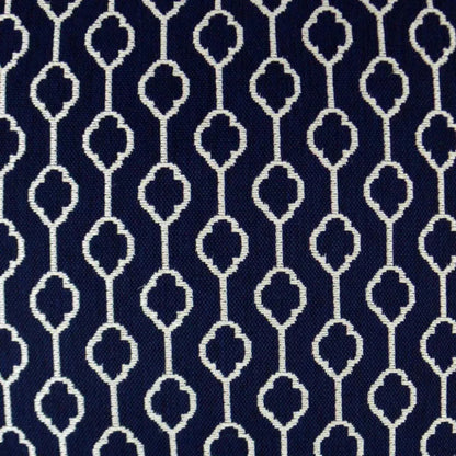 Striker Navy Blue Throw Pillow With Insert