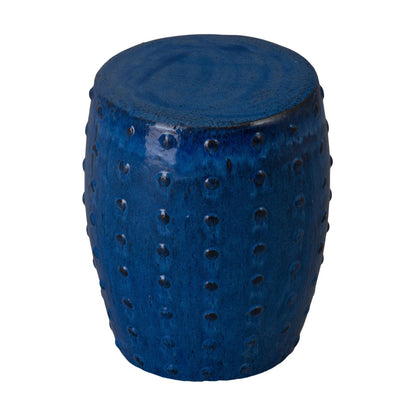 Stud Handcrafted Ceramic Garden Stool