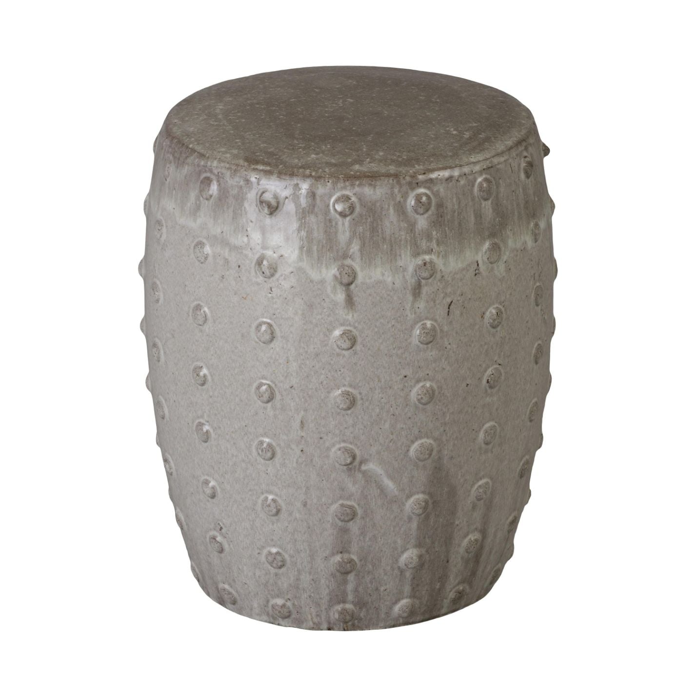 Stud Handcrafted Ceramic Garden Stool