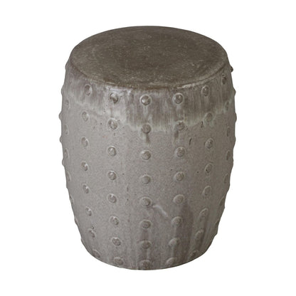 Stud Handcrafted Ceramic Garden Stool