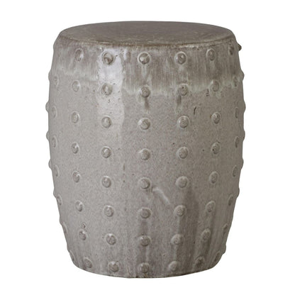 Stud Handcrafted Ceramic Garden Stool