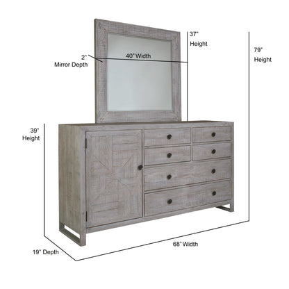 Studio 20 Grey Bedroom Set (Set of 4)