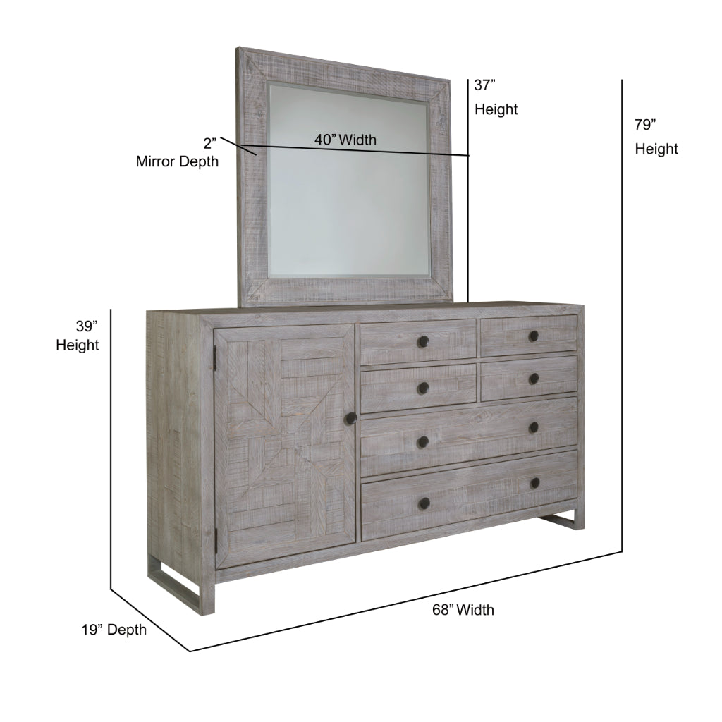 Studio 20 Grey Bedroom Set (Set of 4)