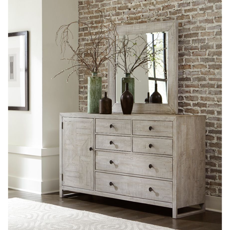 Studio 20 Six Drawers Dresser With Mirror
