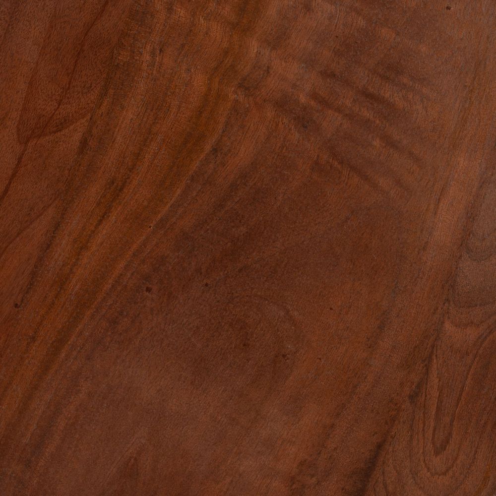 Stuk Wood Top Round Side Table