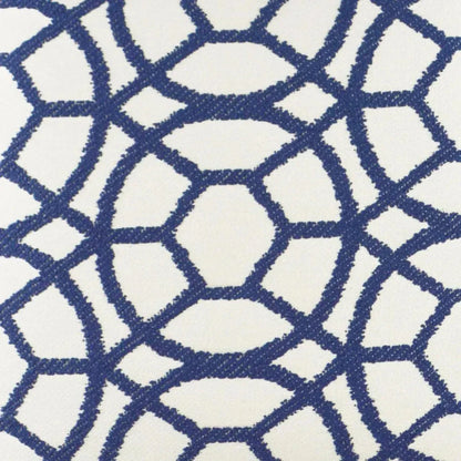 Suave Blue Blue Throw Pillow With Insert