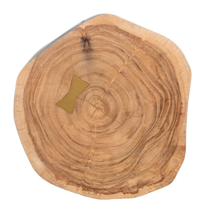 Sugra Wooden Grey End Table