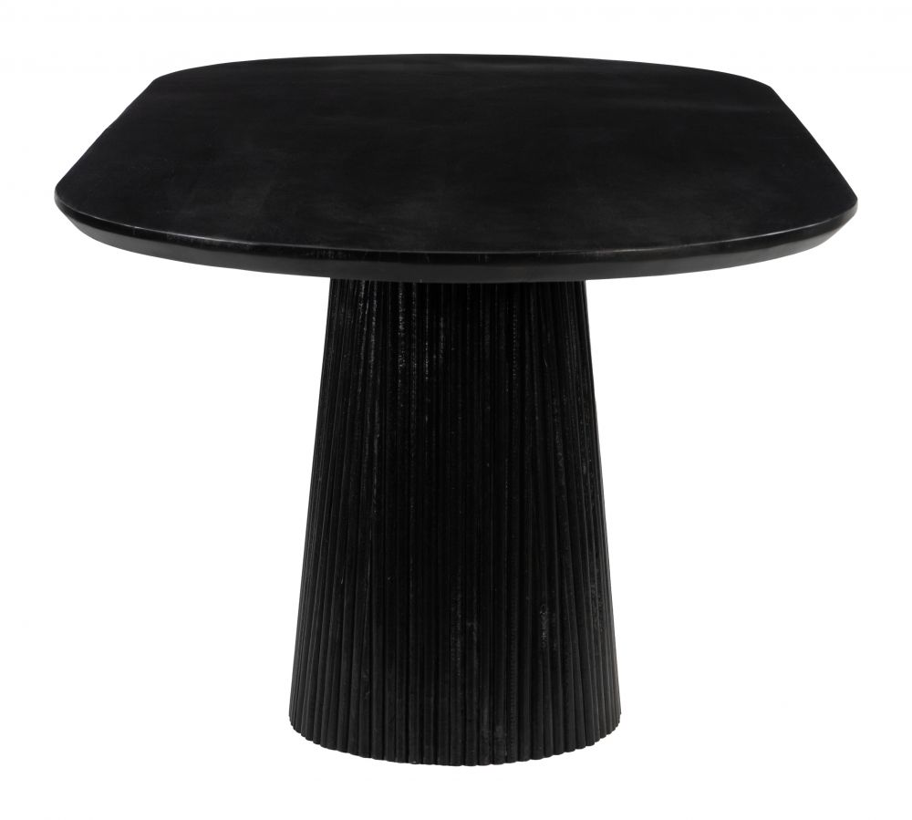Sulco Wooden Black Dining Table