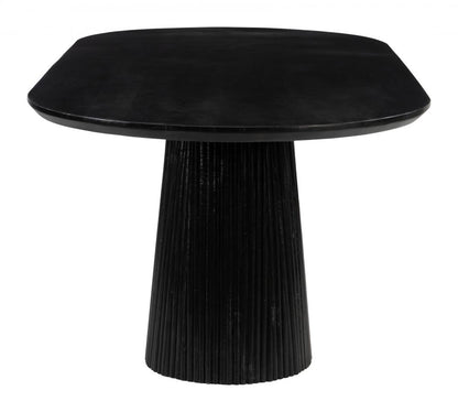 Sulco Wooden Black Dining Table