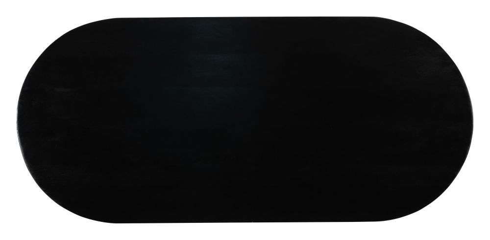 Sulco Wooden Black Dining Table
