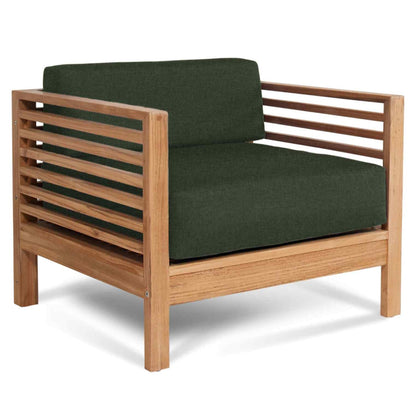 Summer Outdoor Deep Seating Set with Subrella Cushion 5PC