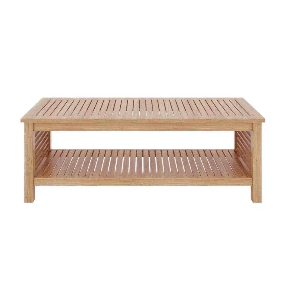 Summer Teak Rectangular Outdoor Coffee Table
