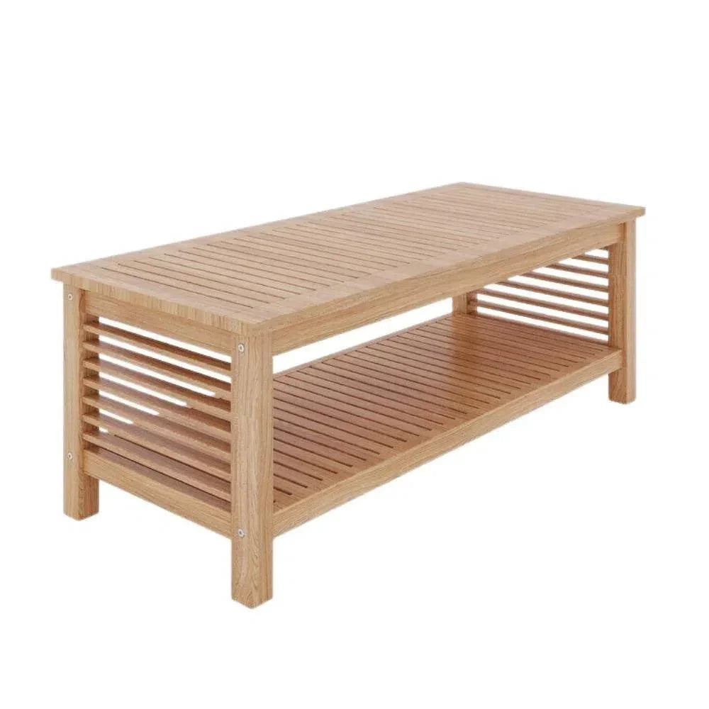 Summer Teak Rectangular Outdoor Coffee Table
