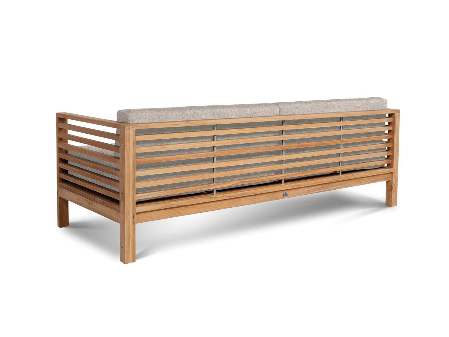 Summer Teak Outdoor Sofa with Sunbrella Cushions