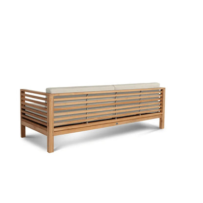 Summer Teak Patio Deep Sofa Set with Subrella Cushion 5PC